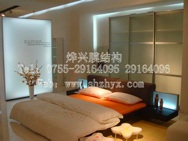 臥室軟膜天花墻體燈-深圳市燁興膜結(jié)構(gòu)工程有限公司 臥室軟膜天花墻體燈.jpg