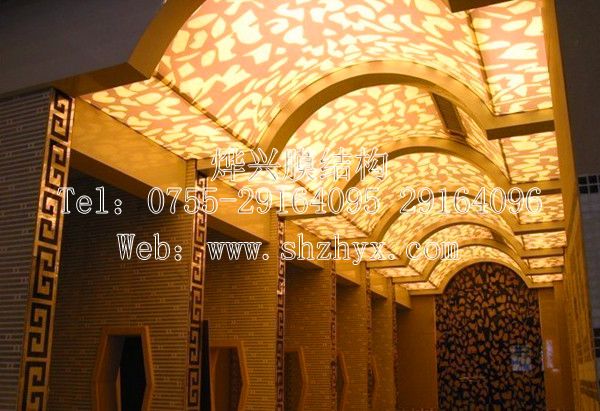 高級會館走廊軟膜天花-深圳市燁興膜結(jié)構(gòu)工程有限公司 高級會館走廊軟膜天花.jpg