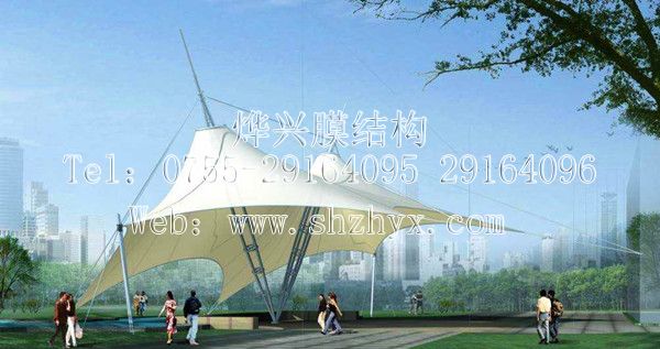 公園遮陽帽—深圳市燁興膜結(jié)構(gòu)工程有限公司 公園遮陽帽.jpg