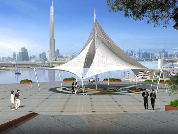 游樂場休閑區(qū)遮陽棚-深圳市燁興膜結構工程有限公司 游樂場休閑區(qū)遮陽棚.jpg